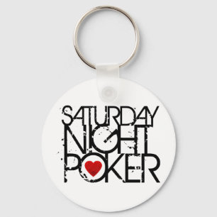 Chaveiro Sábado à noite póquer