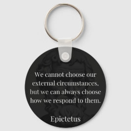 Chaveiro Sabedoria de Epictetus: empoderamento através da r