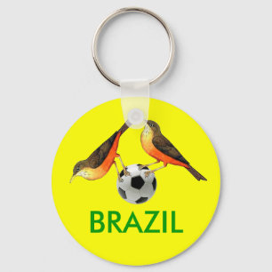 Chaveiro Sabia com os presentes de futebol do futebol