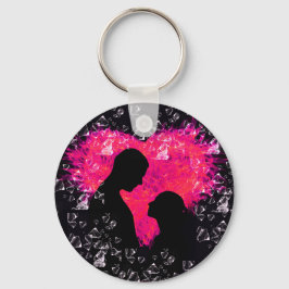 Chaveiro Saco de Tote das Mulheres na moda com Design de Am