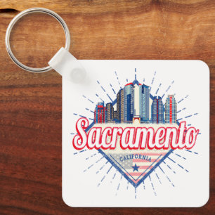 Chaveiro Sacramento California EUA Skyline EUA