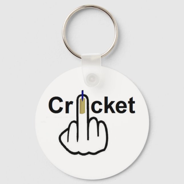 Chaveiro Sacudir de Cricket da Cadeia de Chaves (Frente)