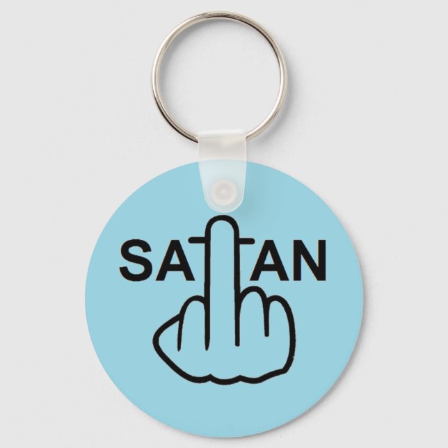 Chaveiro Sacudir de Satã de cadeia de teclas (Frente)