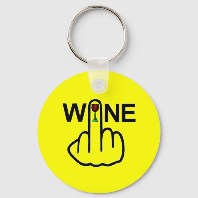 Chaveiro Sacudir de Vinho da Cadeia-Chave (Frente)