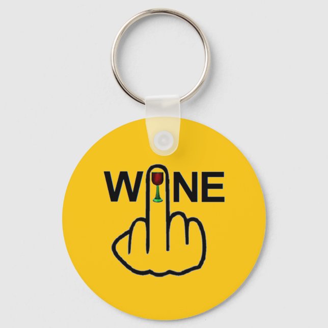 Chaveiro Sacudir de Vinho da Cadeia-Chave (Frente)
