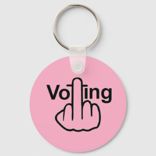 Chaveiro Sacudir de votação em cadeia-chave