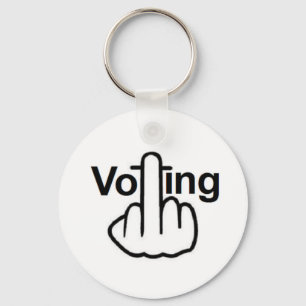 Chaveiro Sacudir de votação em cadeia-chave