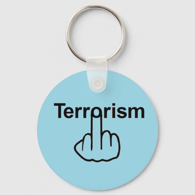 Chaveiro Sacudir do Terrorismo da Cadeia-Chave (Frente)