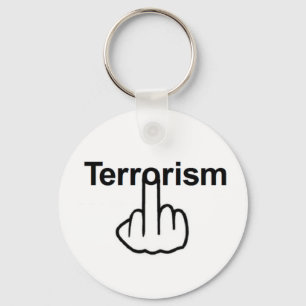 Chaveiro Sacudir do Terrorismo da Cadeia-Chave