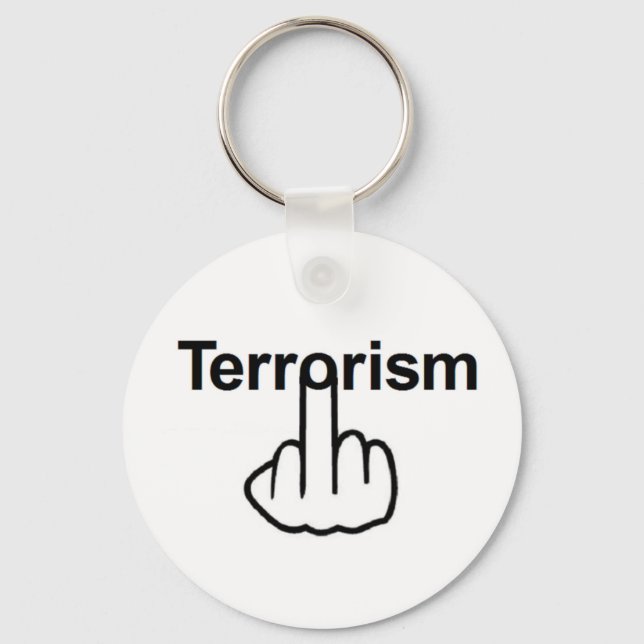 Chaveiro Sacudir do Terrorismo da Cadeia-Chave (Frente)