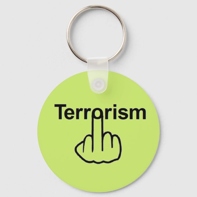 Chaveiro Sacudir do Terrorismo da Cadeia-Chave (Frente)