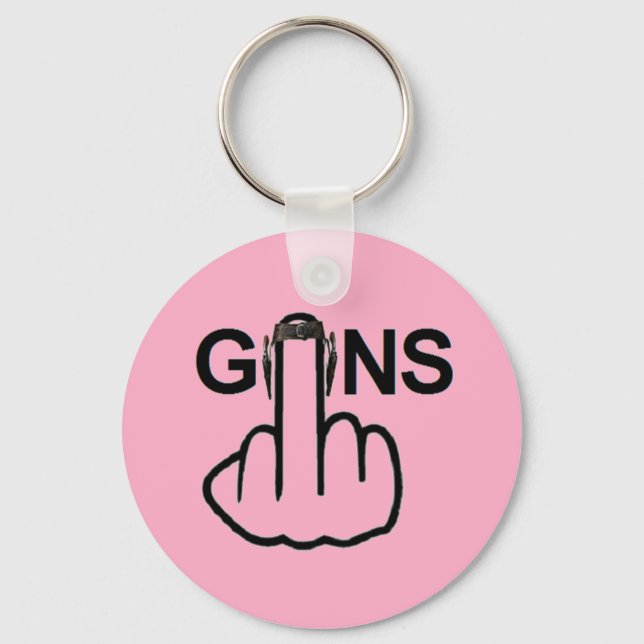Chaveiro Sacudir Key Chain Guns (Frente)