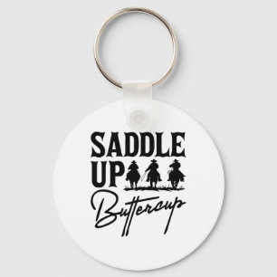 Chaveiro Saddle ButterCup Cowboy Cowgirl Southern Wester