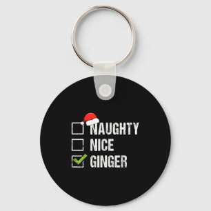 Chaveiro Safado Bom Ginger Ruivo Chapéu de Papai Noel Irlan