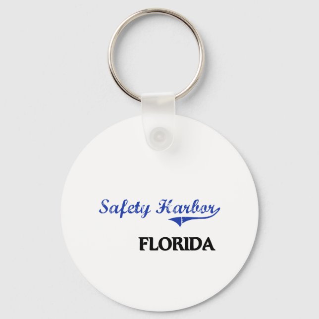 Chaveiro Safety Harbor Florida City Classic (Frente)