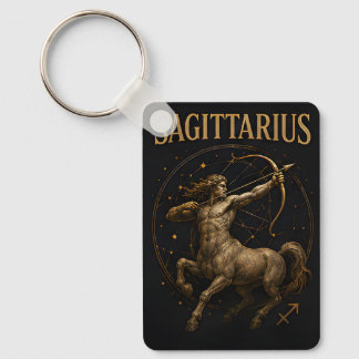 Chaveiro Sagitário Arqueiro Zodíaco Celestial Astrologia Sí