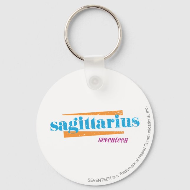 Chaveiro Sagittarius Aqua (Frente)