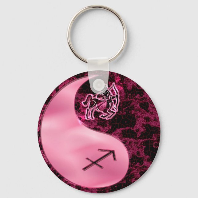 Chaveiro Sagittarius Yin Yang (Frente)