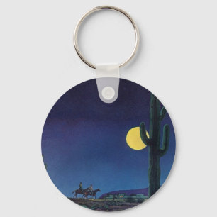 CHAVEIRO Saguaro Cactus Cheio Moon Ride Moonlight