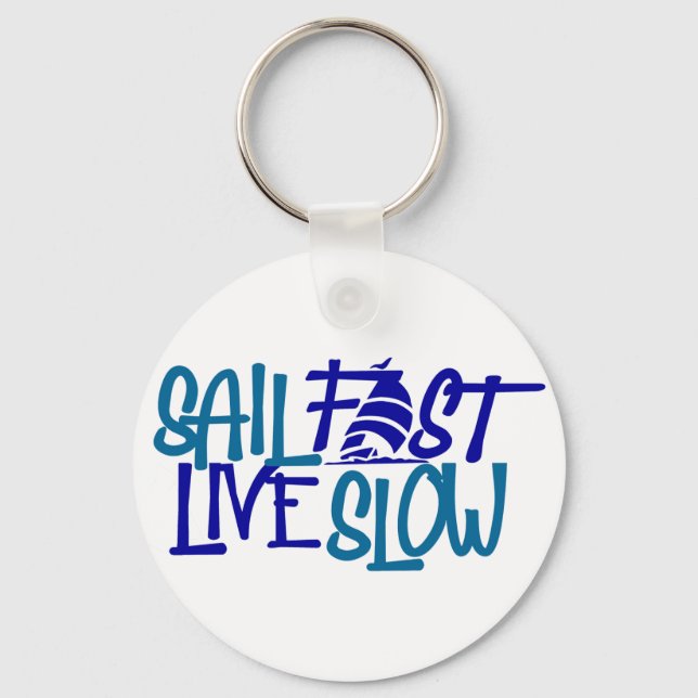 Chaveiro Sail Fast Nauticals (Frente)