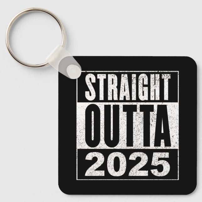 Chaveiro Saiu direto de 2025 (Frente)