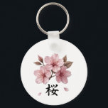 Chaveiro Sakura Katana Japanese Aesthetic<br><div class="desc">Embrace the fusion of strength and elegance with this Japanese-inspired design. Featuring a sharp Katana entwined with delicate pink Sakura (cherry blossoms) and traditional kanji for "Samurai Spirit" (侍の精神), this piece is perfect for fans of aesthetic, anime culture, and minimalist Japanese art. A bold statement for any urban wardrobe.</div>