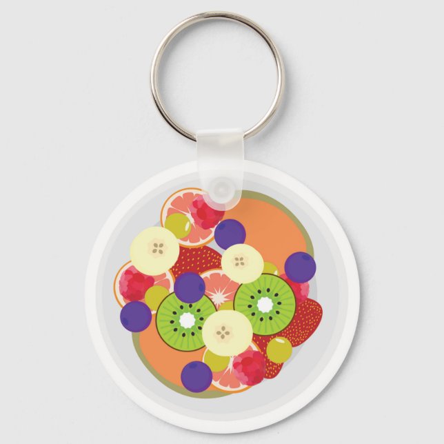 Chaveiro Salada de Frutas (Frente)