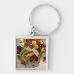 Chaveiro Salada de frutas com sorvete.