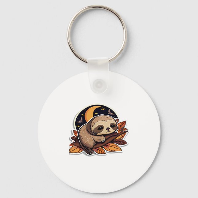 Chaveiro salgadão de Halloween estilo 2 T clássico (Frente)