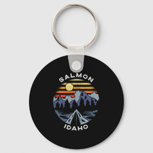 Chaveiro Salmon Idaho Montanhas Férias Acampamento Lembranç