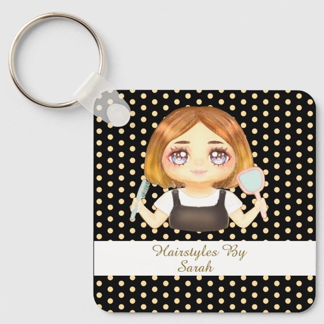 Chaveiro Salon Hairstylist (Frente)