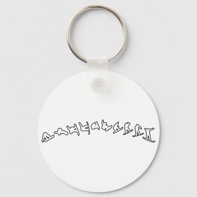 Chaveiro Salto de Neve (Frente)