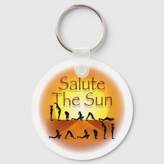 Chaveiro Salute o Sol (Frente)