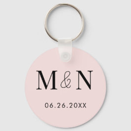 Chaveiro Salvar a data monograma