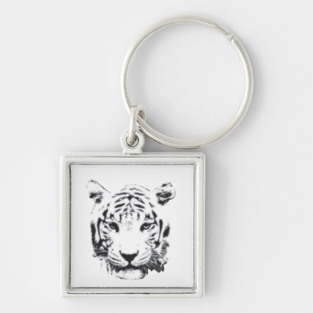 Chaveiro Salvar a Extinção do Tigre é para sempre (Frente)