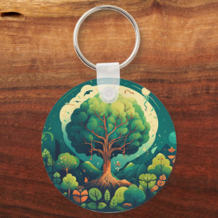 Chaveiro Salvar a Terra, Salvar a Natureza - Ecológico