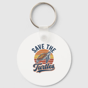 Chaveiro Salvar As Tartarugas Camiseta De Tartaruga Marinha