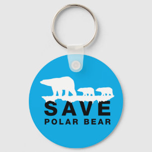Chaveiro Salvar Urso Polar