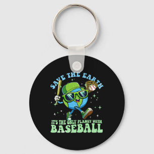 Chaveiro Salve a Terra É o único planeta com beisebol