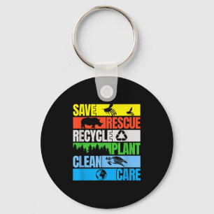 Chaveiro Salve Abelhas Resgate Animais Mares Limpos Dia da