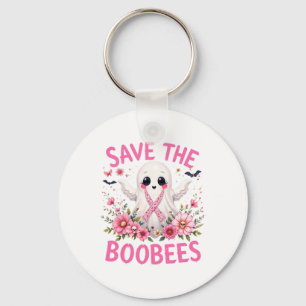 Chaveiro Salve as mulheres do Dia das Bruxas do Cancer de B