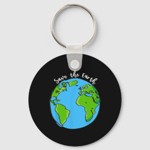 Chaveiro Salve Nossa Camisa Do Dia Da Terra Para Crianças E