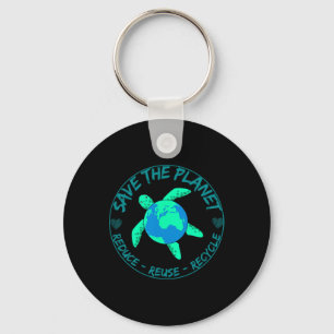 Chaveiro Salve O Ambiente Do Dia Da Terra Do Reciclar Da Ta