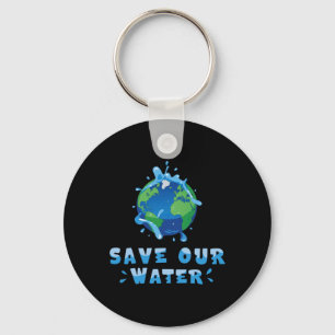 Chaveiro Salve o Conser de Águas Limpas do Dia da Terra 202