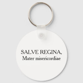 Chaveiro SALVE REGINA, Mater misericordiae - keyring