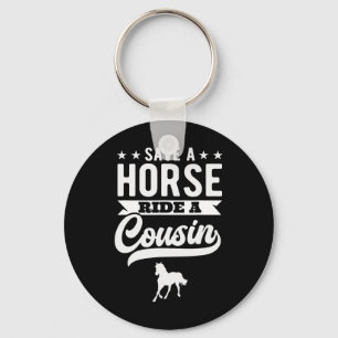 Chaveiro Salve Um Cavalo A Correr Um Primo Engraçado Horsec