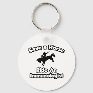 Chaveiro Salve um Cavalo, Monta um Imunologista
