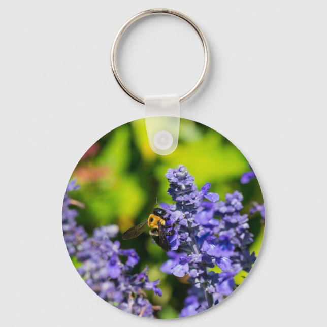 Chaveiro Salvia Com Bumblebee (Frente)
