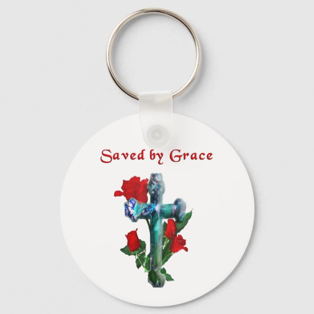 Chaveiro Salvo pela Grace (Frente)