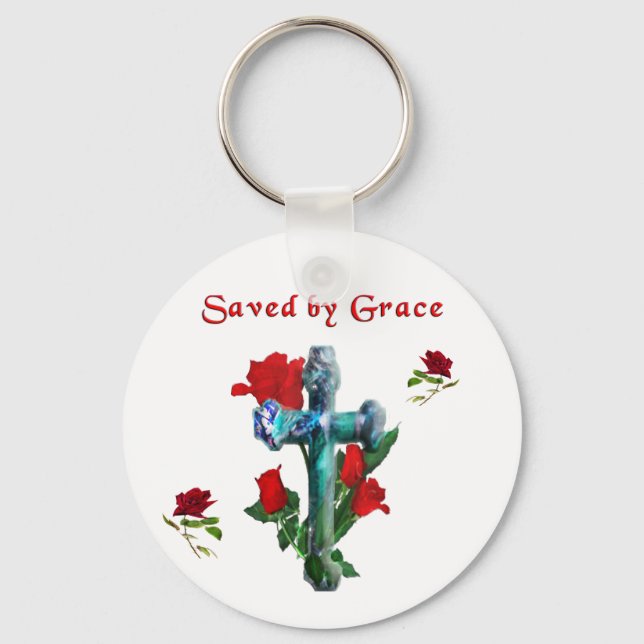 Chaveiro Salvo pela Grace (Frente)